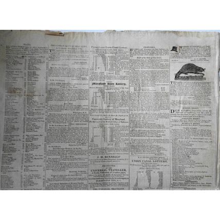 DAILY NATIONAL JOURNAL December 29, 1824 - Thomas Jefferson letter, etc.