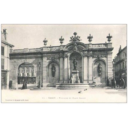 54 - Nancy - FONTAINE ET PLACE CALLOT
