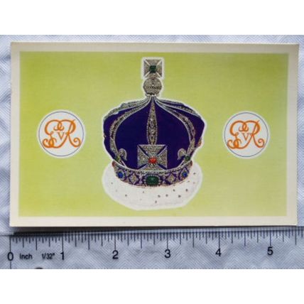 old postcard The Crown of India