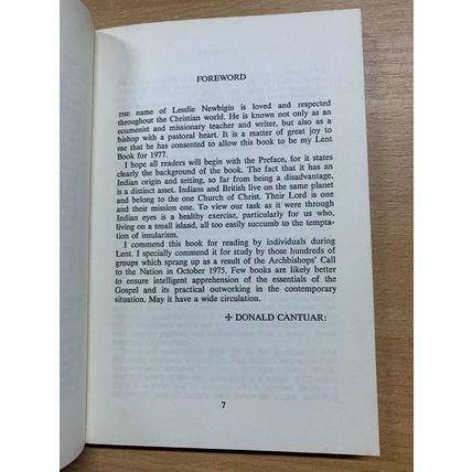 1977 "THE GOOD SHEPHERD" MEDITATIONS ON CHRISTIAN MINISTRY PAPERBACK BOOK (P2)