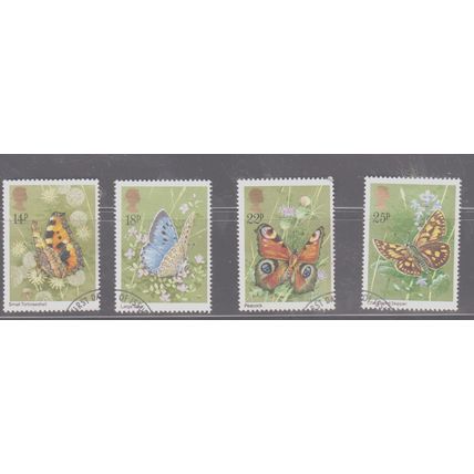 Butterflies 1981 SG 1151-1154 used unmounted (ES0169)