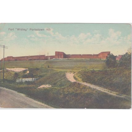 Fort Widley Portsdown Hill Portsmouth Hampshire Postcard (QHAM267)