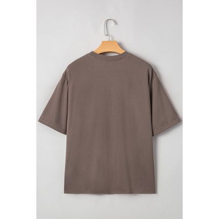 Chicory Coffee Honky Tonk Honey Graphic Crew Neck Western Fashion Tee