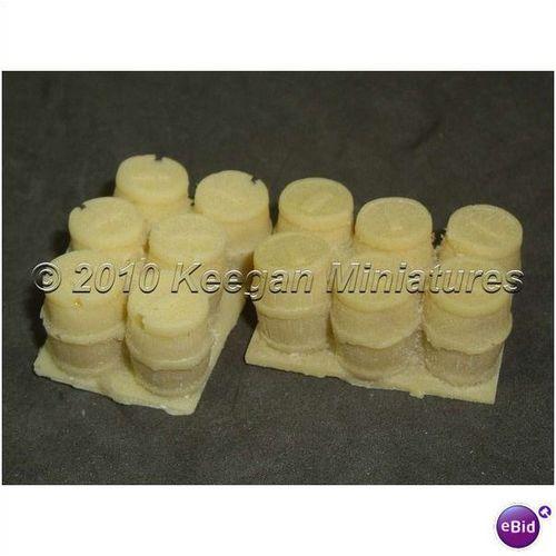 1/72 20mm 6 Wine Barrels (2) VL07