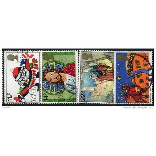1981 4 different values - #115 fine used (o)