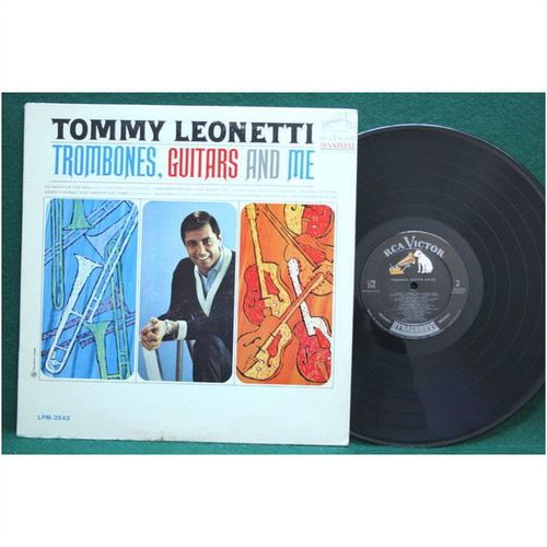 Tommy Leonetti - Trombones, Guitars And Me - LPM 3543 - EX