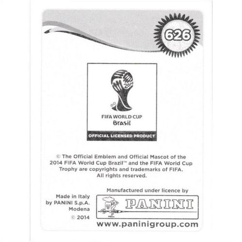 2014 Panini World Cup Soccer Stickers - #626 - Kim Young-Gwon