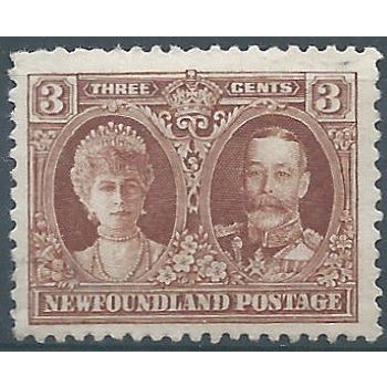 Newfoundland 1931 SG200 3c Reddish-Brown Very Fine Used .. ..