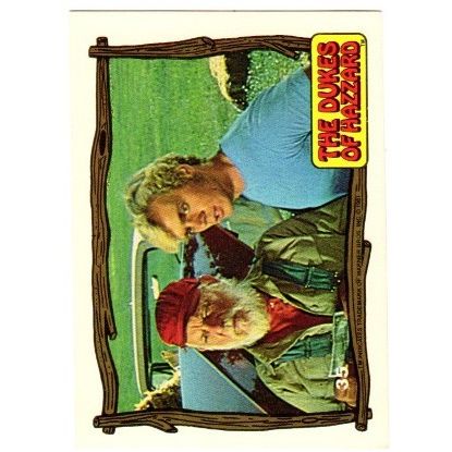 1981 Donruss Dukes of Hazzard Bo and Jesse # 35