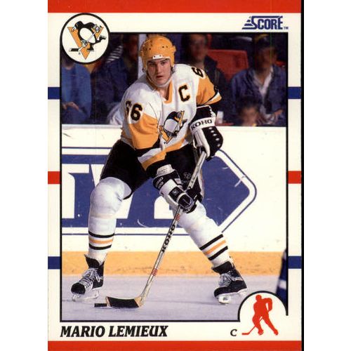 1990-91 Score Mario Lemieux #2