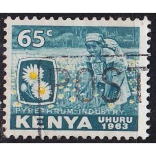 KENIA KENYA [1963] MiNr 0008 ( O/used ) Pflanzen