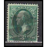 Used 158 3c George Washington Just Clears RA0147