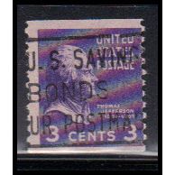 Used 842 3c Thomas Jefferson Average KA8454