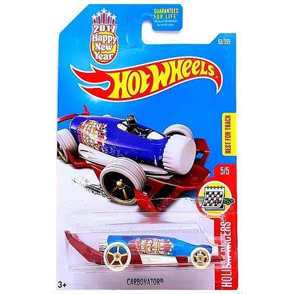 Hot Wheels - Carbonator: Holiday Racers #5/5 - #53/365 (2017) *Blue Edition*