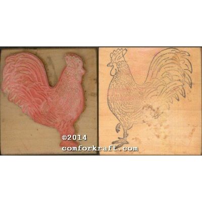 Rooster Stamp
