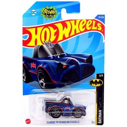 Hot Wheels - Classic TV Series Batmobile: '22 Batman #3/5 - #78/250 *Blue*