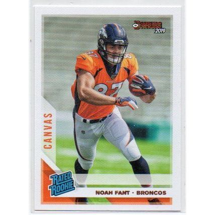 DONRUSS CANVAS RATED ROOKIE NOAH FANT