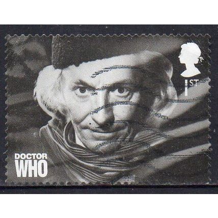 GB 2013 50th Anniversary of Dr Who - William Hartnell, 1963-66 1st s/a Used