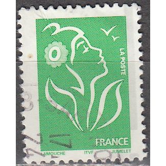 France 2005 Michel 3886IYA O Cote (2008) 0.90 € Marianne de Lamouche Cachet rond