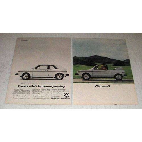 1983 Volkswagen Wolfsburg L.E. Rabbit Convertible Ad