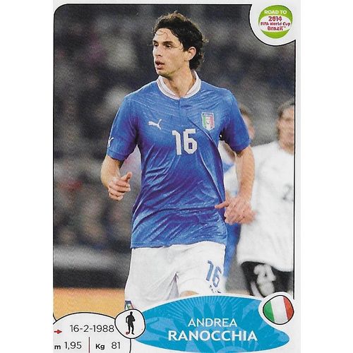 Panini's Road to FIFA World Cup Brazil 2014 Stickers: No.24 - Ranocchia