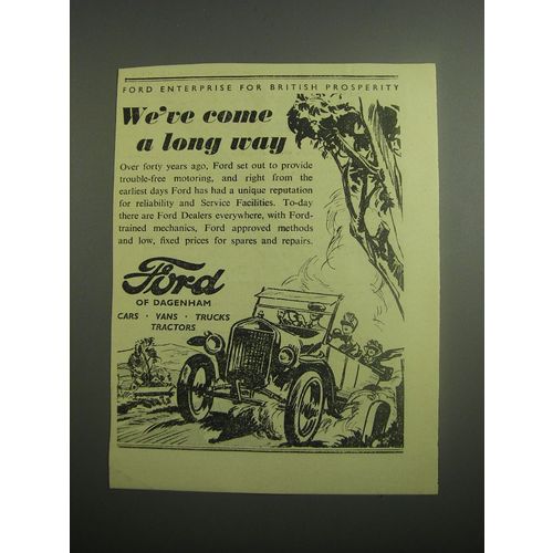 1948 Ford Cars Ad - We've come a long way