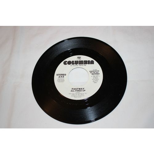 Fastway Promo 45-ALL FRIED UP STEREO