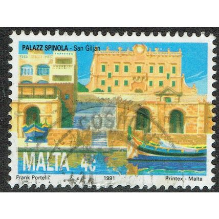 Malta 1991 National Heritage 4c Multicoloured SG908 FU