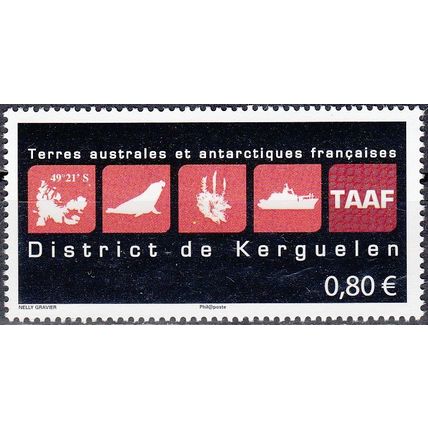 TAAF 2016 Yvert 788 Neuf ** Cote (2017) 1.60 € District de Kerguelen