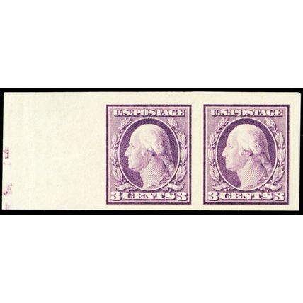 483, Mint Superb NH/LH 3¢ Pair Post Office Fresh .. Stuart Katz