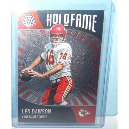 2021 Panini Mosaic LEN DAWSON (Chiefs) Holofame #9