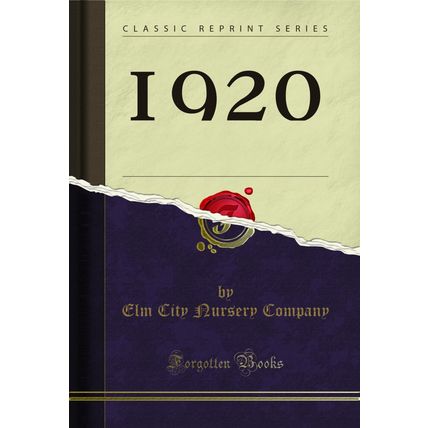 1920 (Classic Reprint)