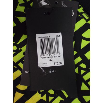 New Mens 32 Hurley Phantom P60 Haze X Stecyk Orange Green Black Board Shorts $70