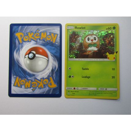 Pokemon McDonalds 2021 25th Anniversary Promo Cards Non Holo & Holo Choice ef1