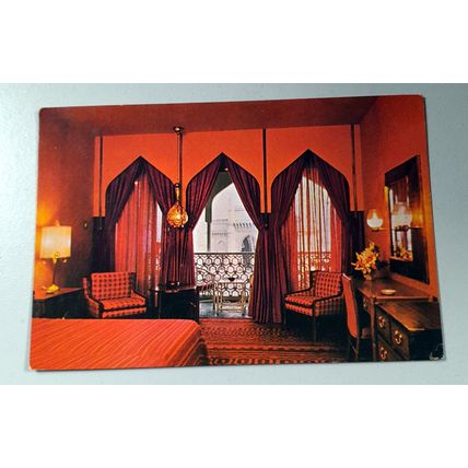A ROOM IN THE TAJ MAHAL - POSTCARD