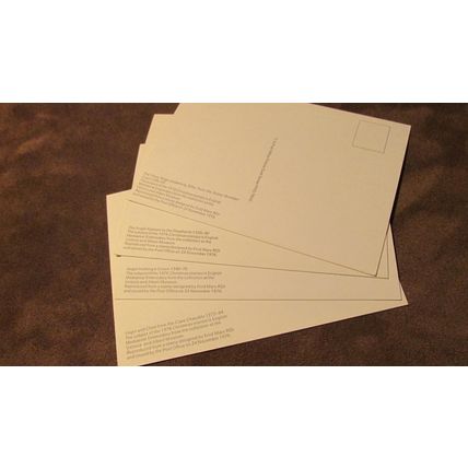1976 GB PHQ Postcard covers - Christmas / Medieval Embroidery set - PHQ19