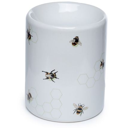 Bee Ceramic Oil Burner Wax Warmer Home Fragrance The Nectar Meadows 10 cm