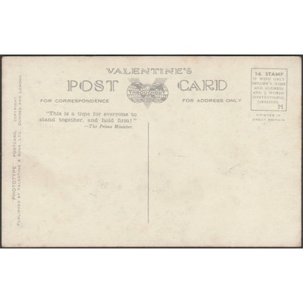 Rivelin Valley, Sheffield, Yorkshire, c.1930s - Valentine's Postcard