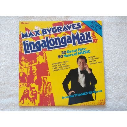 MAX BYGRAVES – LINGALONGAMAX - 12" ALBUM