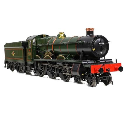Bachmann 32-008 GWR 49XX Hall 4936 Kinlet Hall BR Lined Green Late Crest - NEW