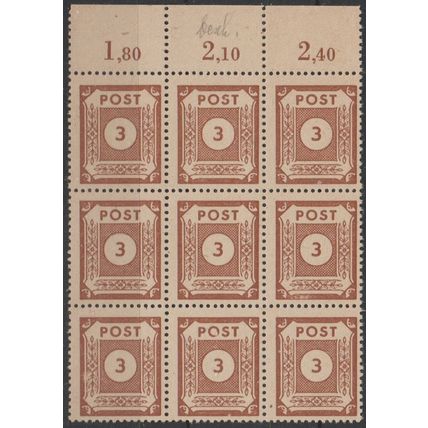 Mi: 56 (VIII) MNH 1945 SBZ Cat € 29