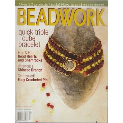 Beadwork Magazine February March 2004