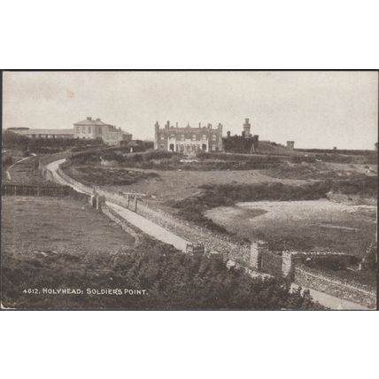 Soldier's Point, Holyhead, Anglesey, c.1910s - Photochrom Postcard