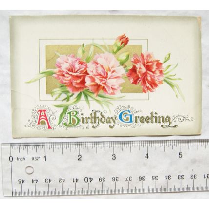 1910 postcard A Birthday Greeting