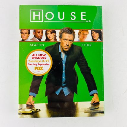 House - Season 4 DVD Box Set NEW Sealed Hugh Laurie