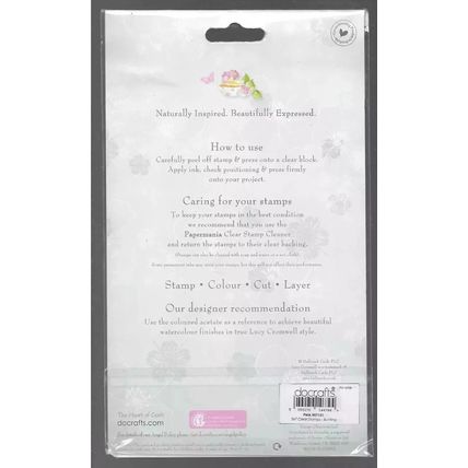 Papermania. Bunting Stamp Set. Stamping Cardmaking Scrapbooking Crafts
