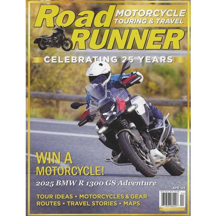 ROAD RUNNER-APRIL 2025-CELEBRATING 25 YEARS-NEW-FAST SHIPPING