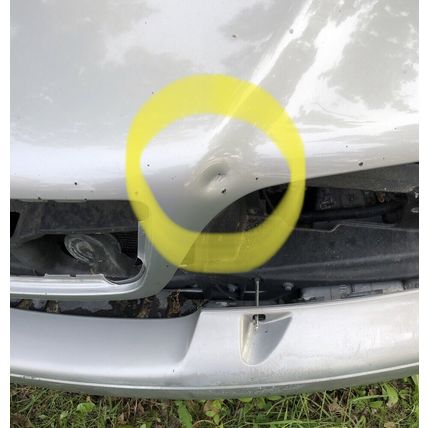 Volvo C70 S70 V70 419 Silver Hood OEM 98 99 2000 01 02 03 04