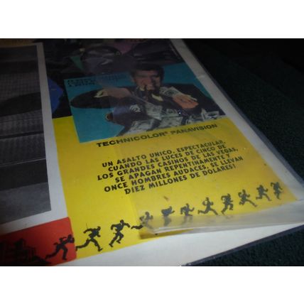 1960 ORIGINAL OCEANS 11 THEATRE LOBBY POSTER! $35.00! Frank Sinatra! Dean Martin