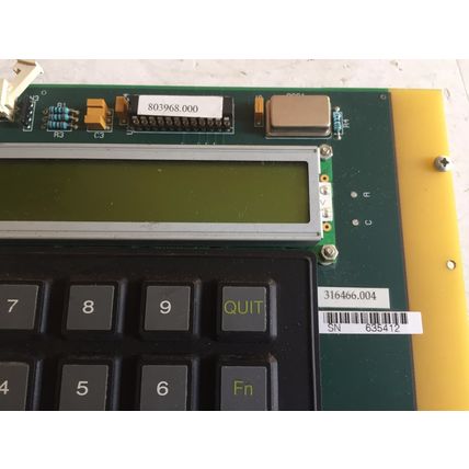UNICO 316466.004 KEYPAD & DISPLAY control drive motor,AZ